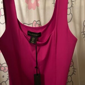 House of Harlow 1960 Fuchsia Sleeveless Top